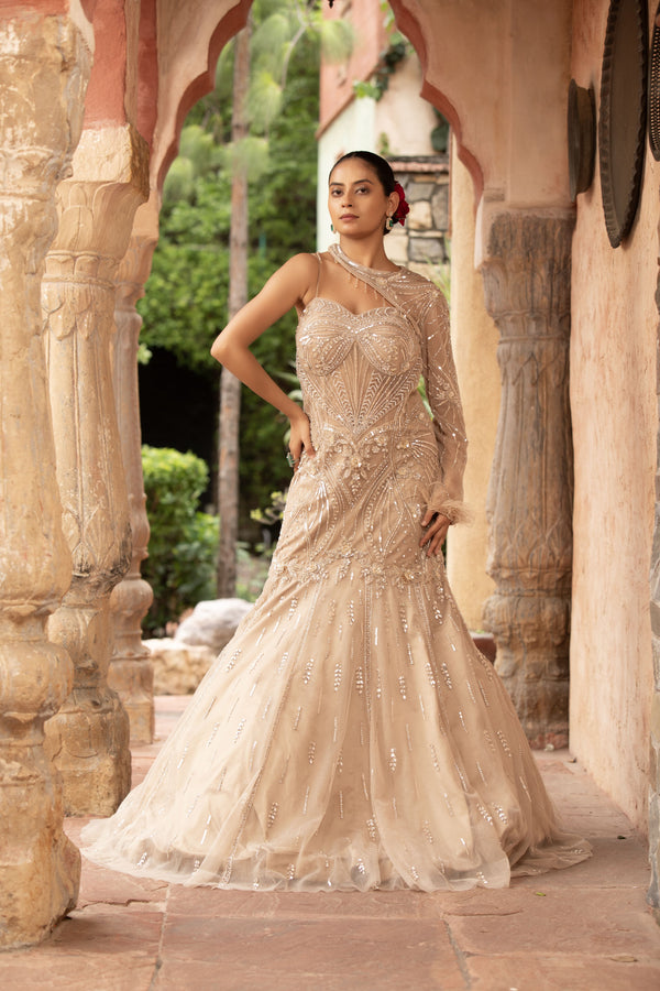 The Gilded Aurelia Gown