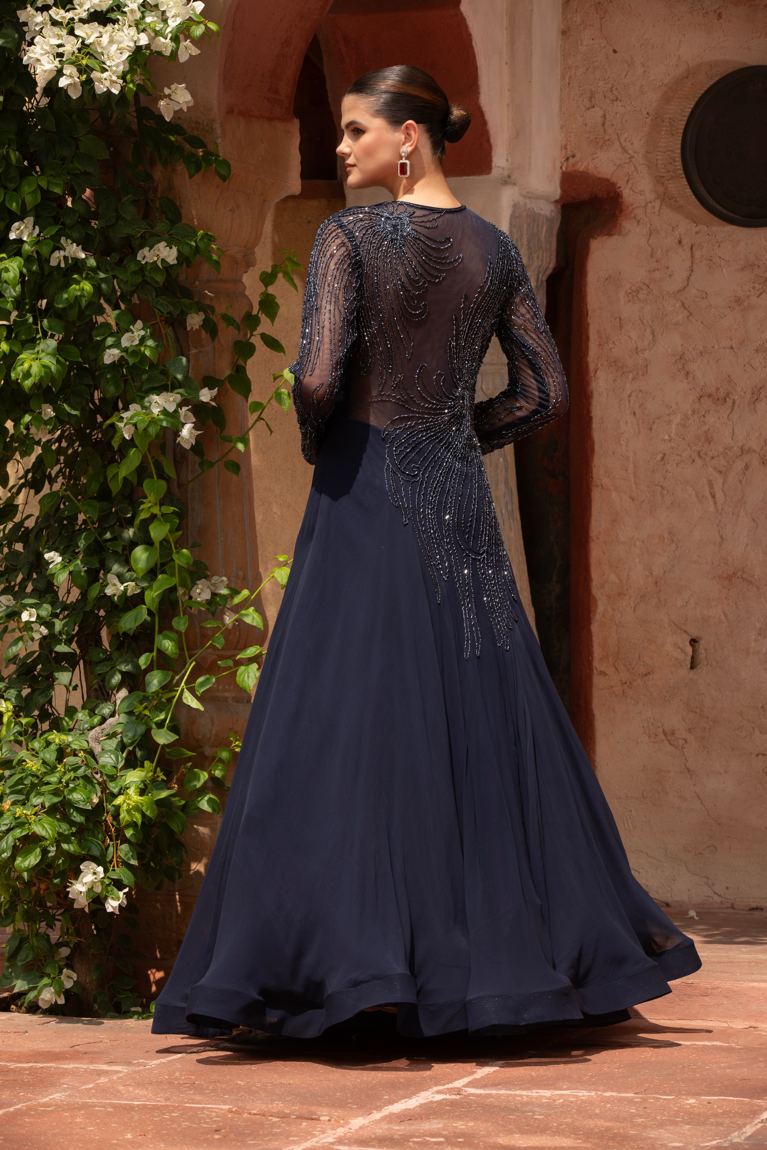 The Twilight Azure Gown