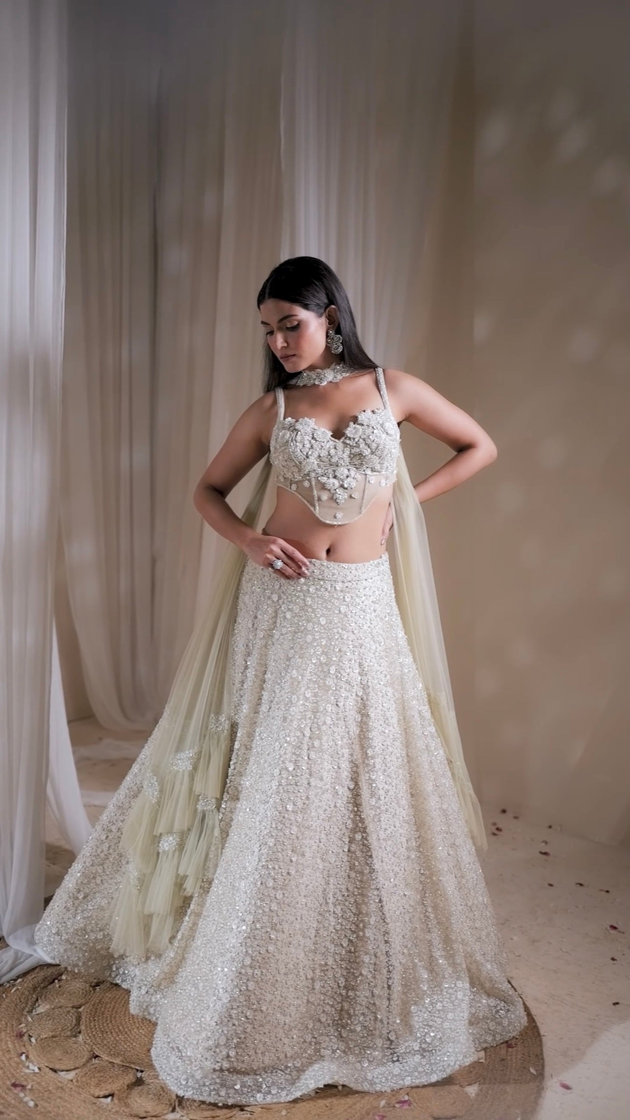 The Crystal Dew Lehenga Set